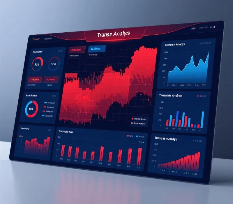 冷热走势分析示意图